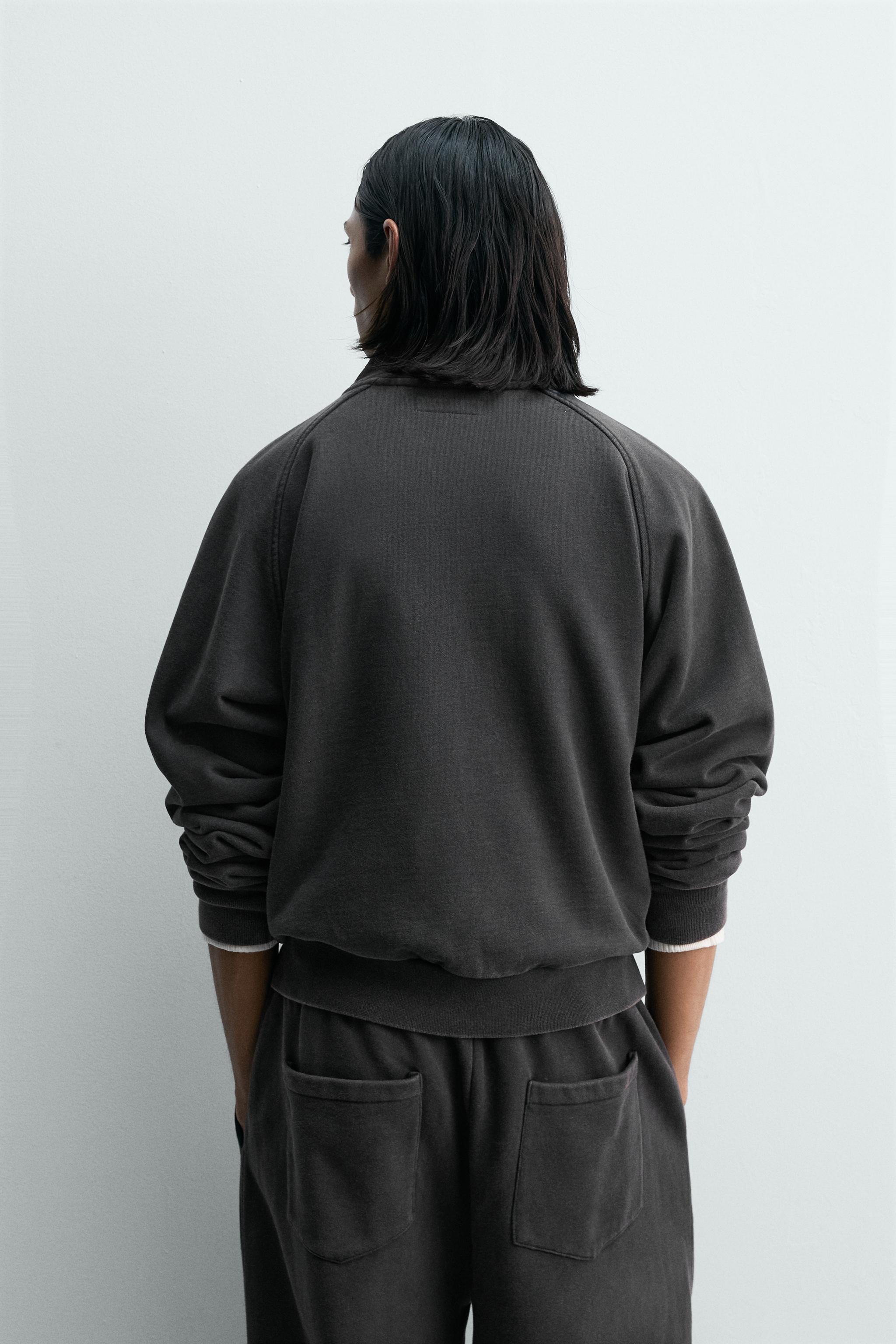 SWEAT RELAXED FIT EFFET DÉLAVÉ